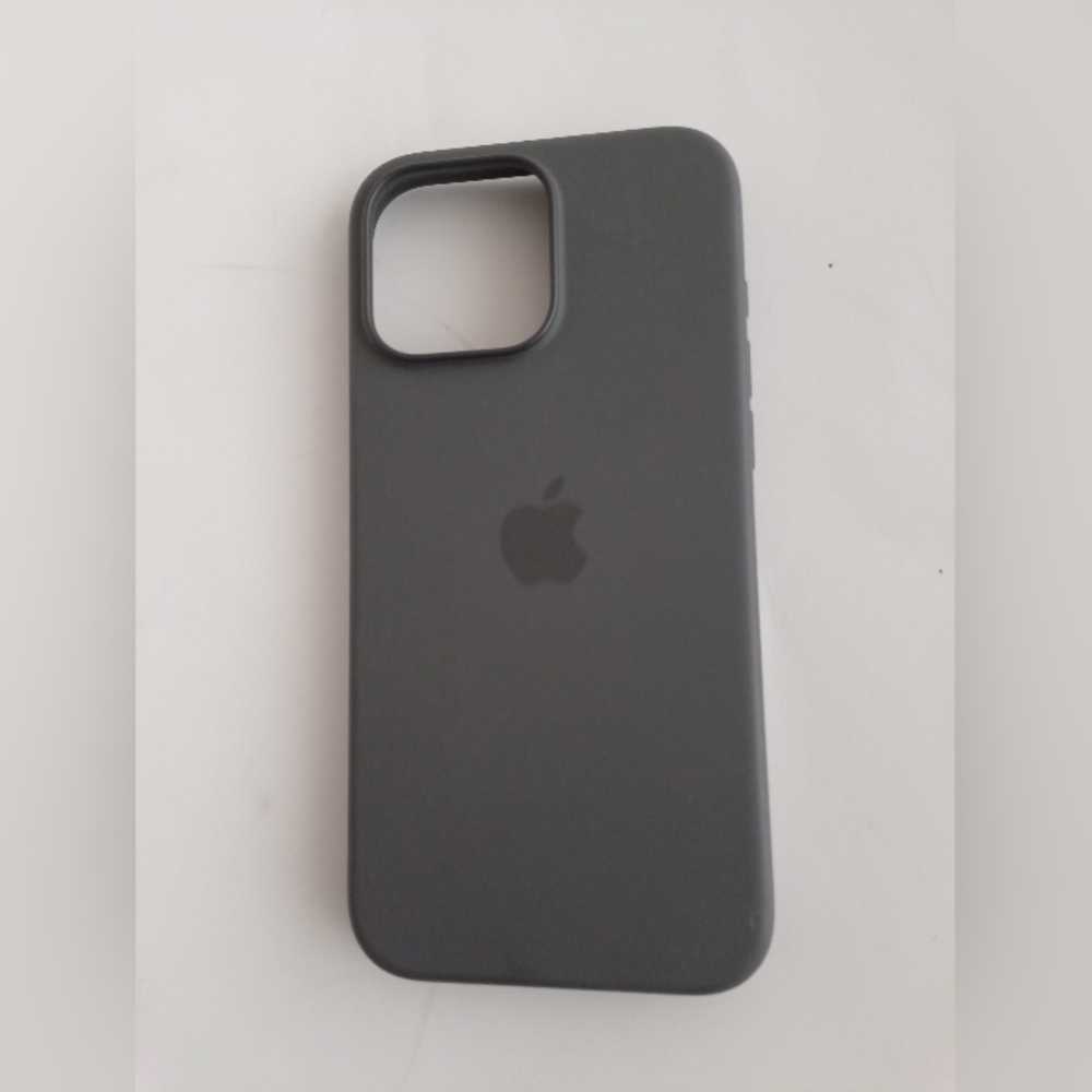 Apple Charcoal Silicone Phone Case